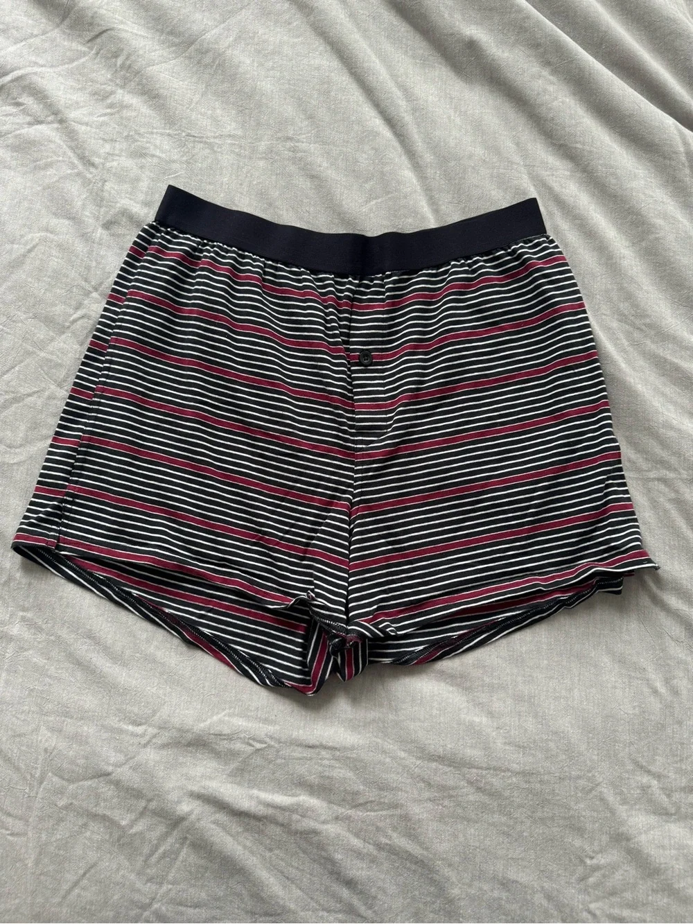 Pact Organic Cotton Men’s Everyday Stripe Knit Medium Boxers Set of 4 NWOT